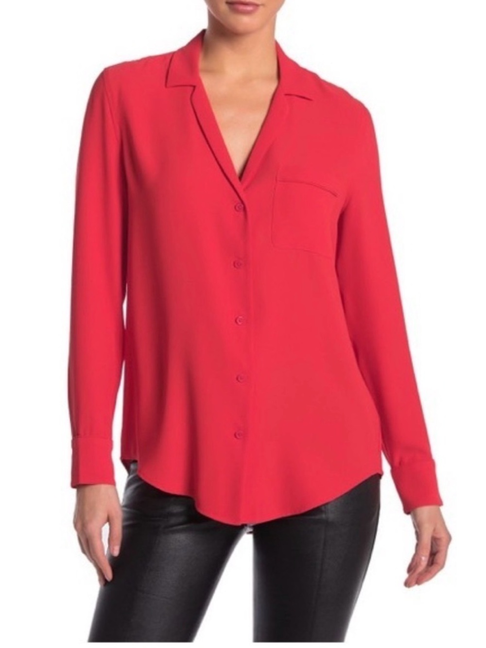 Equipment Femme Keira Pajama Style Blouse